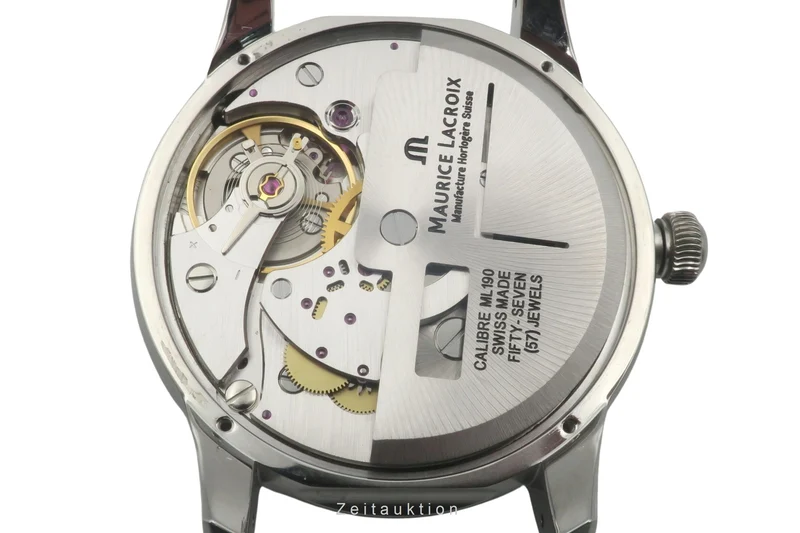Maurice Lacroix Masterpiece steel automatic men's watch MP6508 [2505480]