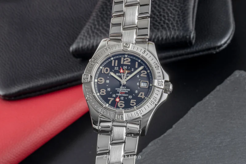 Breitling Colt GMT steel automatic men's watch A32350 [2505206]
