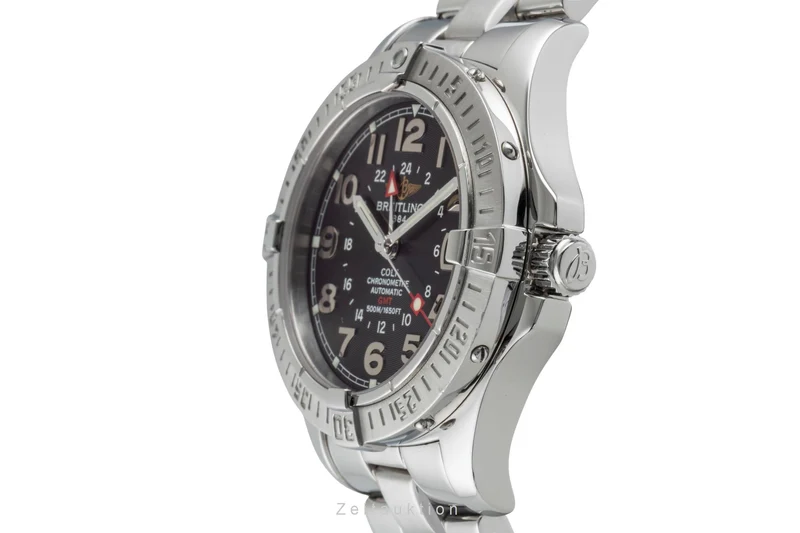 Breitling Colt GMT steel automatic men's watch A32350 [2505206]