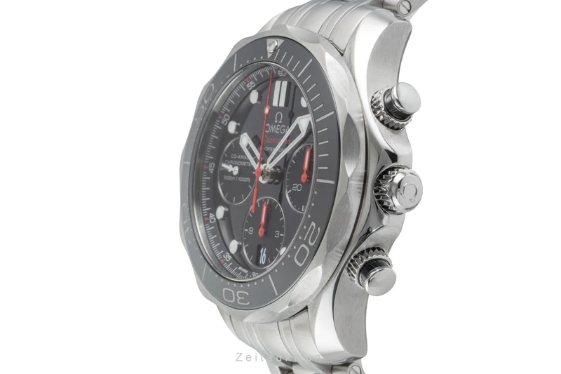 Omega Seamaster chronograph steel automatic men's watch 212.30.42.50.01.001 LP: 9300EUR [2505808]