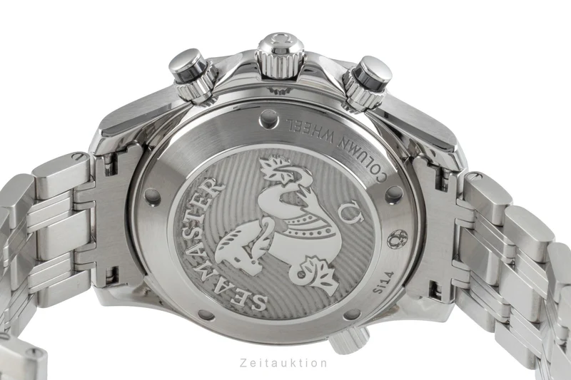 Omega Seamaster chronograph steel automatic men's watch 212.30.42.50.01.001 LP: 9300EUR [2505808]