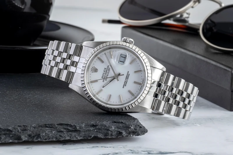 Rolex Datejust steel automatic men's watch 16220 [2504931]