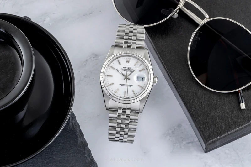 Rolex Datejust steel automatic men's watch 16220 [2504931]