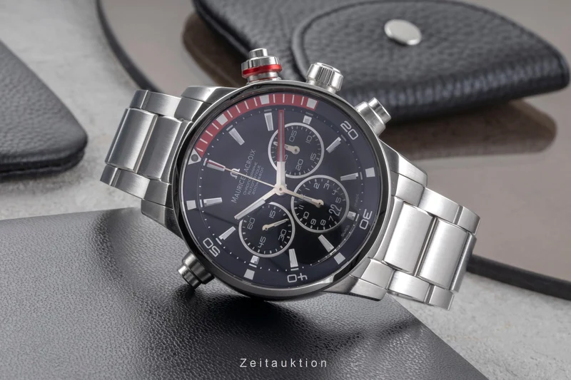 Maurice Lacroix Pontos chronograph steel automatic men's watch PT 6018-SS002-330-1 [2505302]