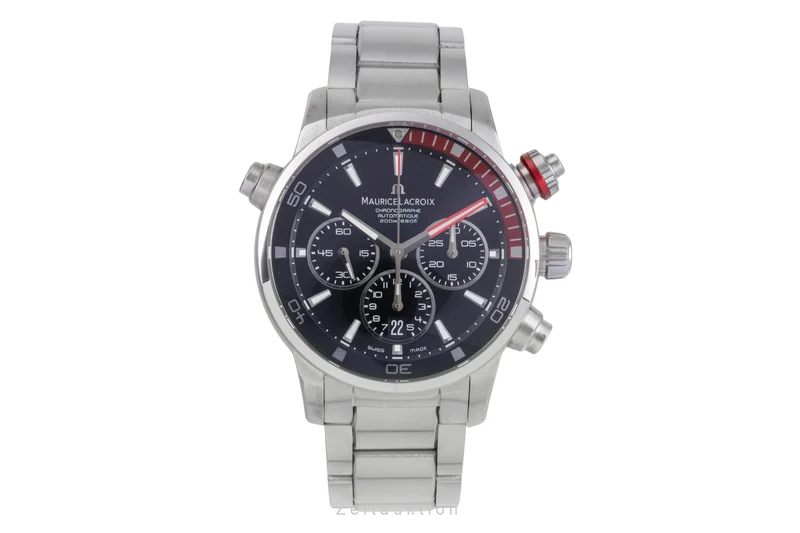 Maurice Lacroix Pontos chronograph steel automatic men's watch PT 6018-SS002-330-1 [2505302]