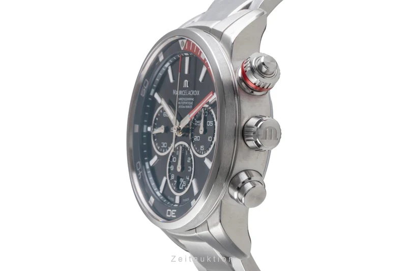 Maurice Lacroix Pontos chronograph steel automatic men's watch PT 6018-SS002-330-1 [2505302]