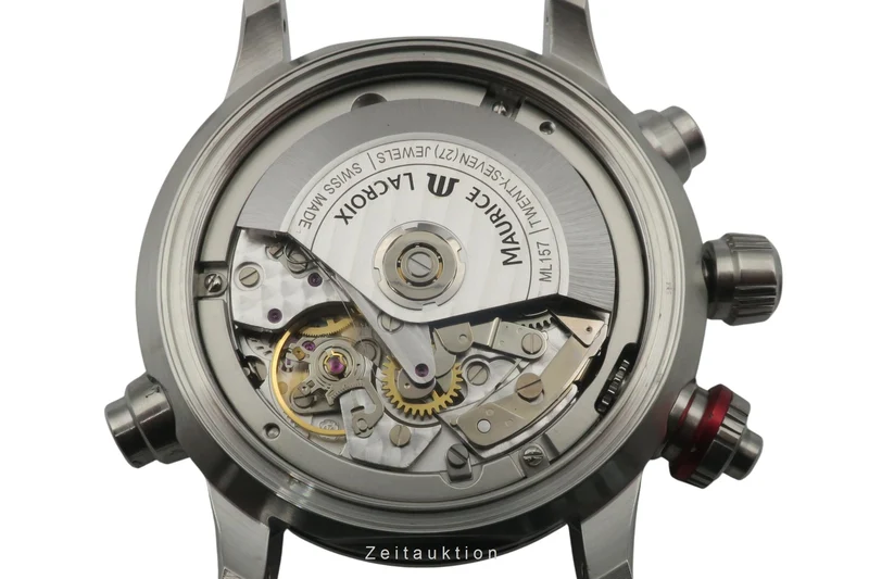 Maurice Lacroix Pontos chronograph steel automatic men's watch PT 6018-SS002-330-1 [2505302]