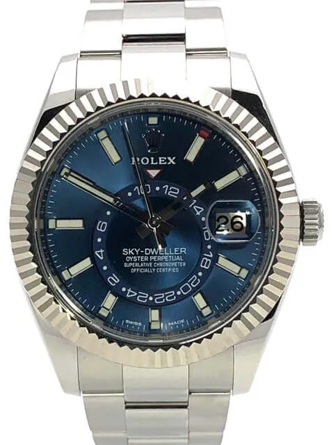 Rolex Sky-Dweller 326934 Blau
