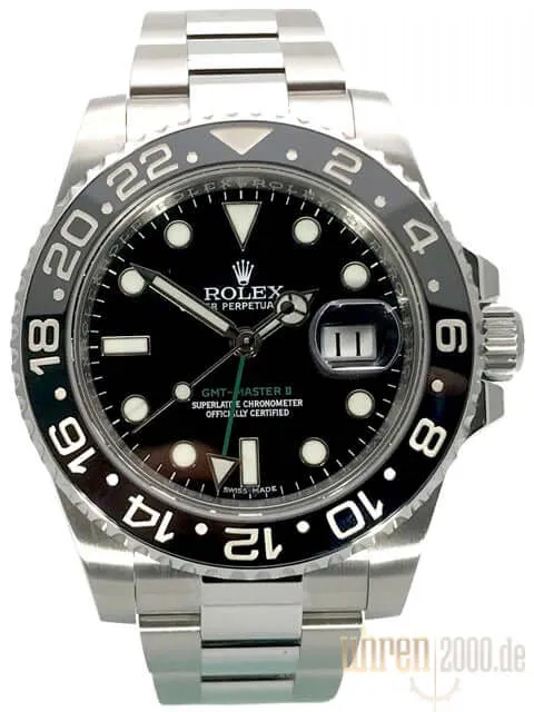 Rolex GMT-Master II Edelstahl 116710LN aus 2015