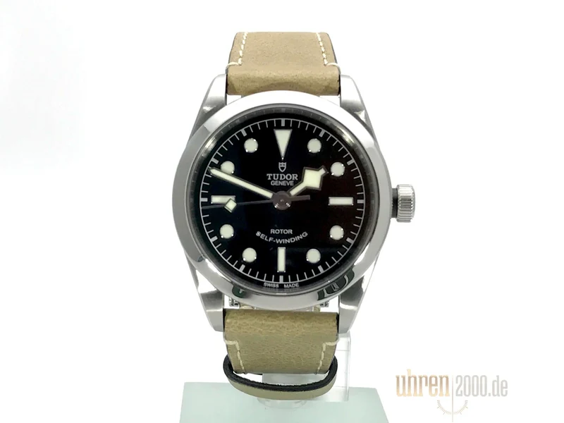 Tudor Heritage Black Bay 36 Ref. 79500 Lederband