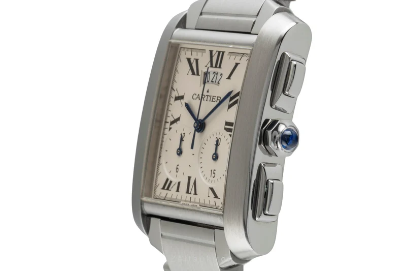 Cartier Tank Francaise chronograph steel quartz unisex W51024Q3 [2505904]