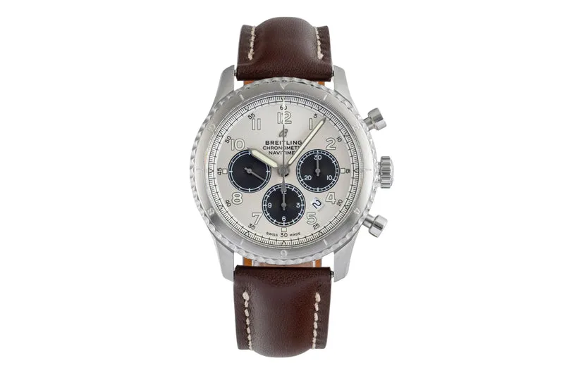 Breitling Navitimer chronograph steel automatic men's watch AB01171A1G1P1 Limited [2505467]