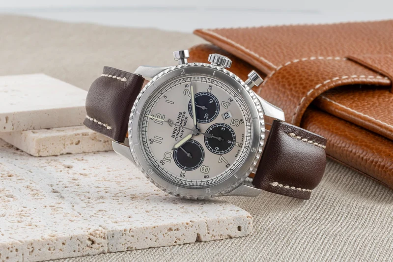 Breitling Navitimer chronograph steel automatic men's watch AB01171A1G1P1 Limited [2505467]