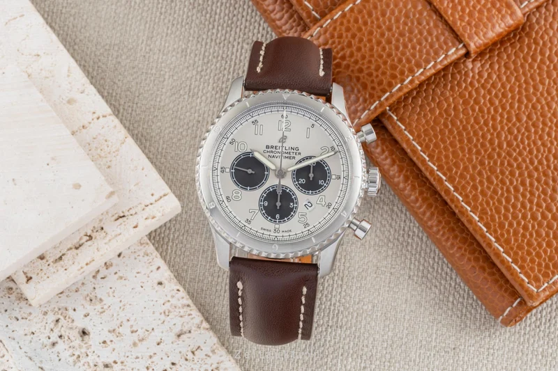 Breitling Navitimer chronograph steel automatic men's watch AB01171A1G1P1 Limited [2505467]