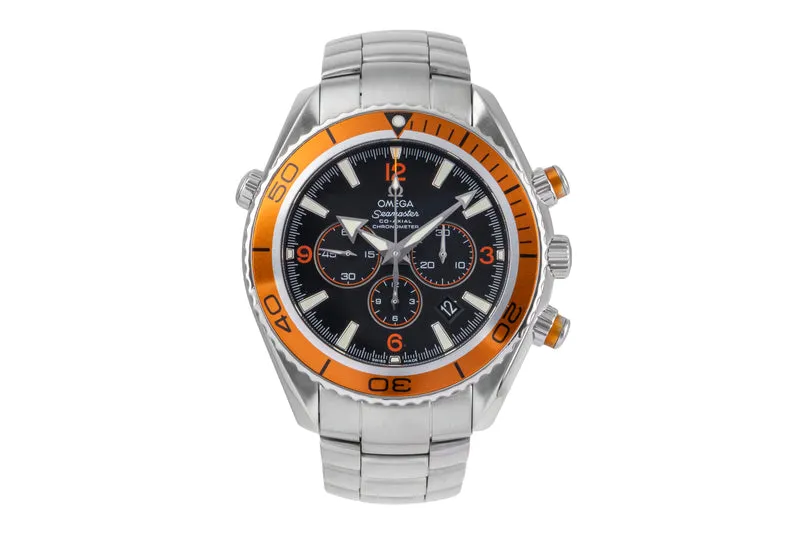 Omega Seamaster chronograph steel automatic men's watch 2218.50.00 LP: 9900EUR [2505769]