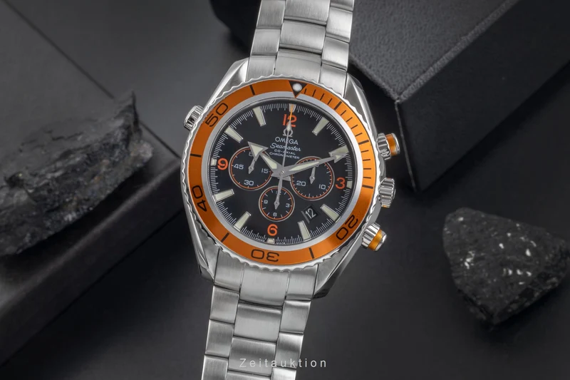 Omega Seamaster chronograph steel automatic men's watch 2218.50.00 LP: 9900EUR [2505769]