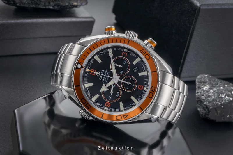Omega Seamaster chronograph steel automatic men's watch 2218.50.00 LP: 9900EUR [2505769]