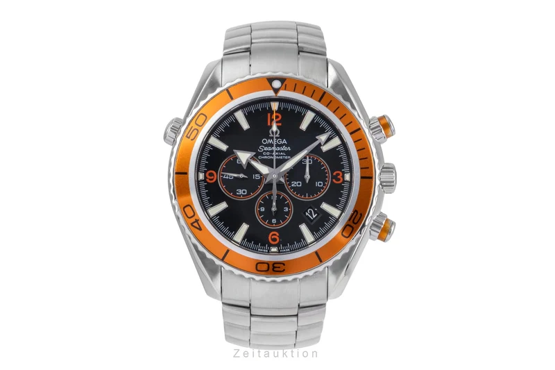 Omega Seamaster chronograph steel automatic men's watch 2218.50.00 LP: 9900EUR [2505769]