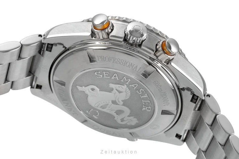 Omega Seamaster chronograph steel automatic men's watch 2218.50.00 LP: 9900EUR [2505769]