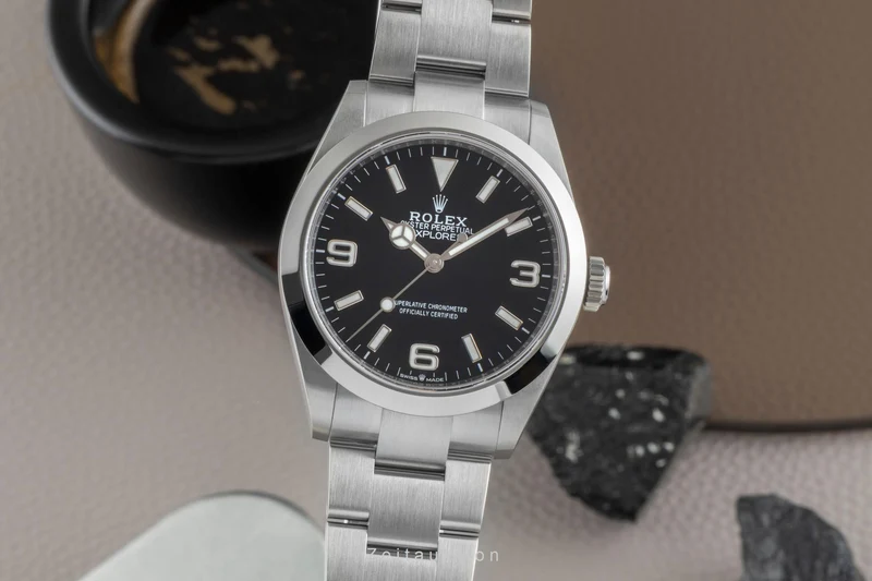 Rolex Explorer steel automatic men's watch 224270 [2505780]