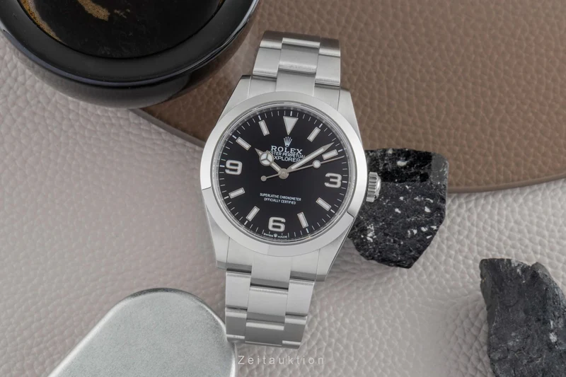Rolex Explorer steel automatic men's watch 224270 [2505780]