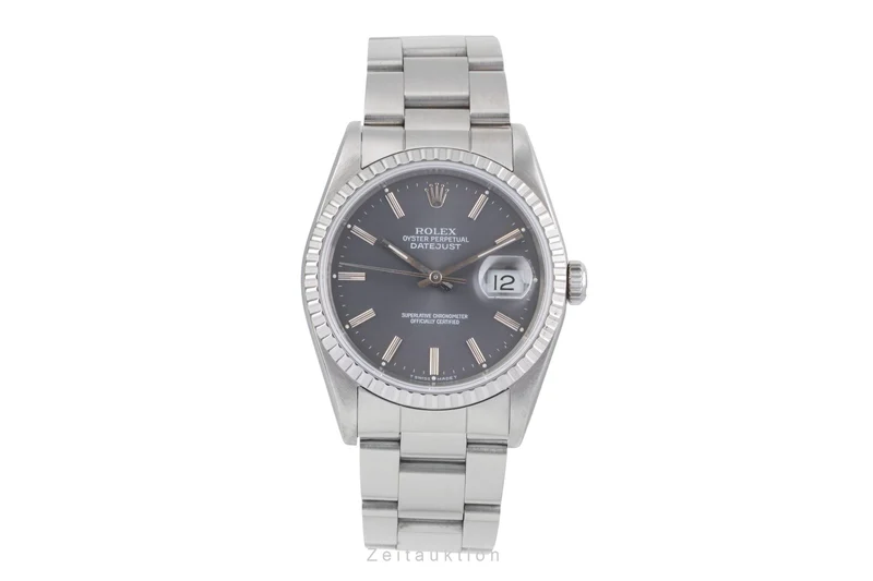 Rolex Datejust steel automatic men's watch 16220 [2505384]
