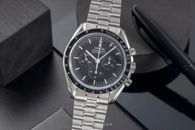 Omega Speedmaster Moonwatch chronograph steel manual winding men's watch 310.30.42.50.01.002 LP: 8700EUR [2505317]