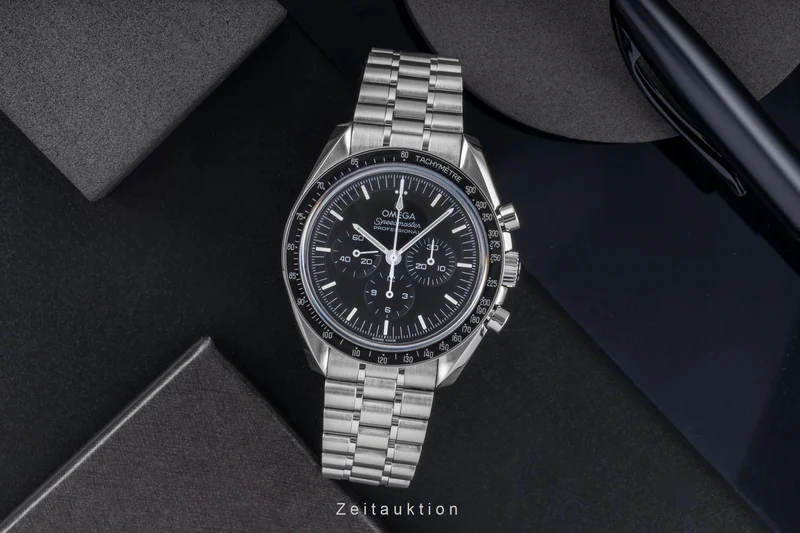 Omega Speedmaster Moonwatch chronograph steel manual winding men's watch 310.30.42.50.01.002 LP: 8700EUR [2505317]