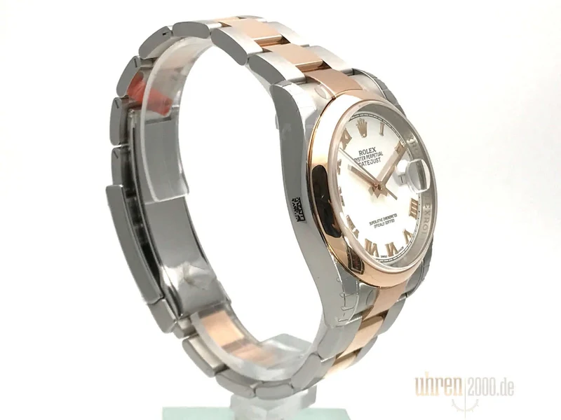 Rolex Datejust 36 116201 Weiß Römisch Okkasion aus 2015