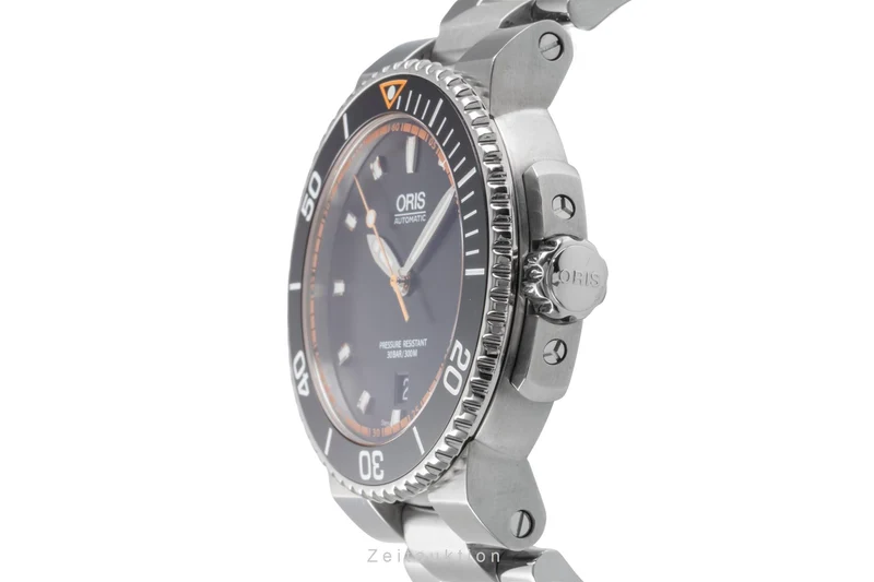 Oris Aquis Date steel automatic men's watch 01 733 7653 4128-07 8 26 01PEB [2505105]