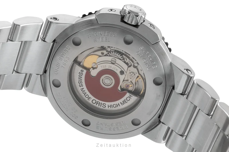 Oris Aquis Date steel automatic men's watch 01 733 7653 4128-07 8 26 01PEB [2505105]