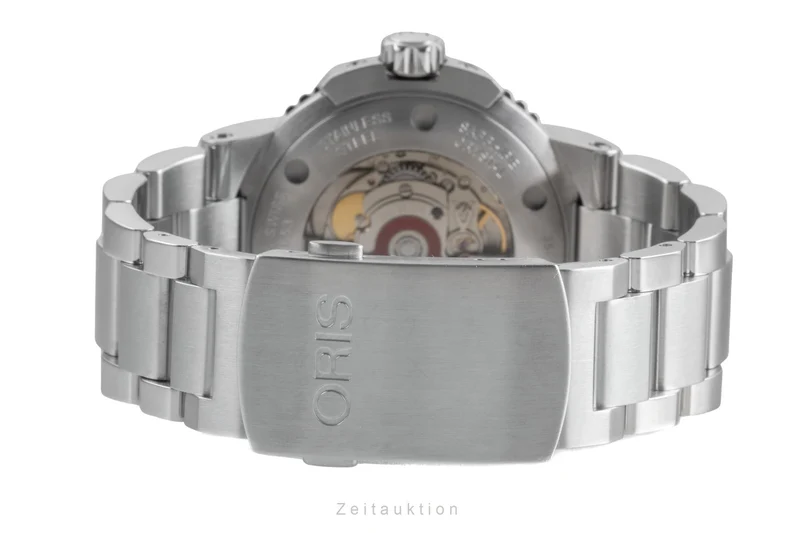Oris Aquis Date steel automatic men's watch 01 733 7653 4128-07 8 26 01PEB [2505105]