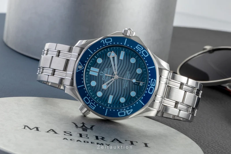 Omega Seamaster steel automatic men's watch 210.30.42.20.03.003 LP: 6800EUR [2505803]