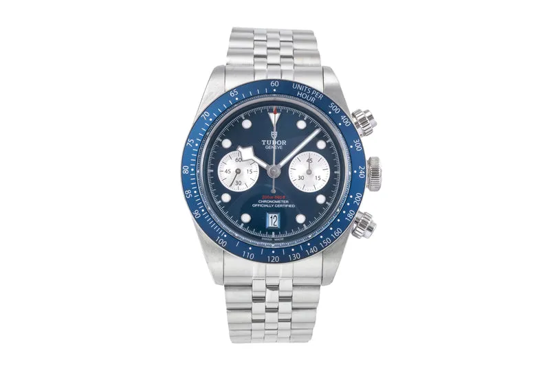 Tudor Black Bay chronograph steel automatic men's watch 79360B-002 LP: 5870EUR [2505484]