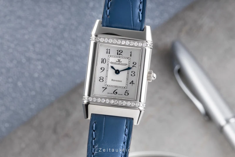 Jaeger LeCoultre Reverso steel quartz women's watch Q2658120 , 265.8.08 [2505174]