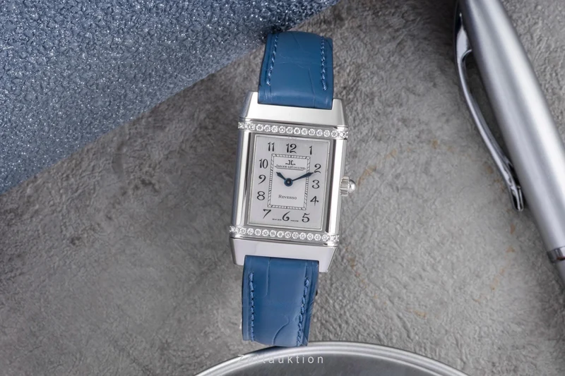 Jaeger LeCoultre Reverso steel quartz women's watch Q2658120 , 265.8.08 [2505174]