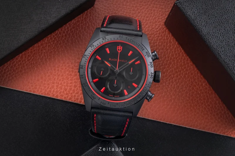 Tudor Black Shield chronograph ceramic / steel automatic men's watch 42000CR [2505869]