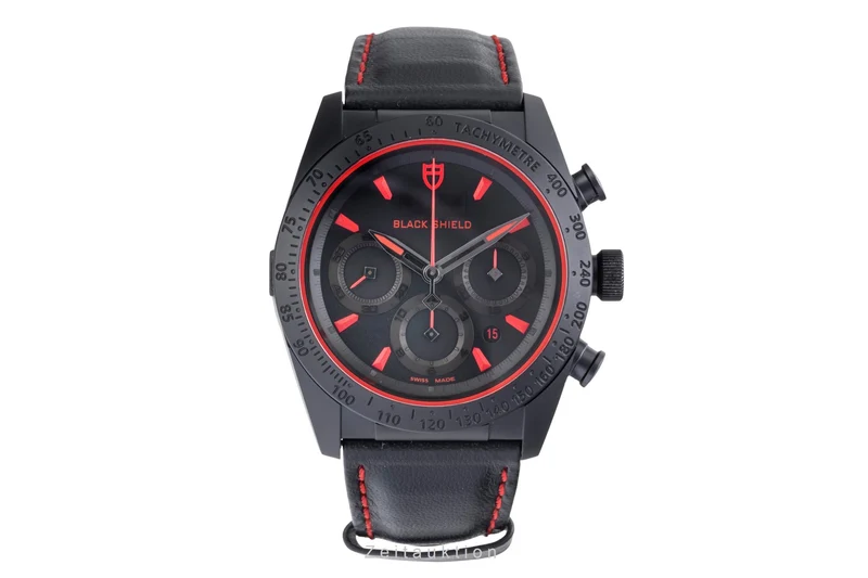 Tudor Black Shield chronograph ceramic / steel automatic men's watch 42000CR [2505869]
