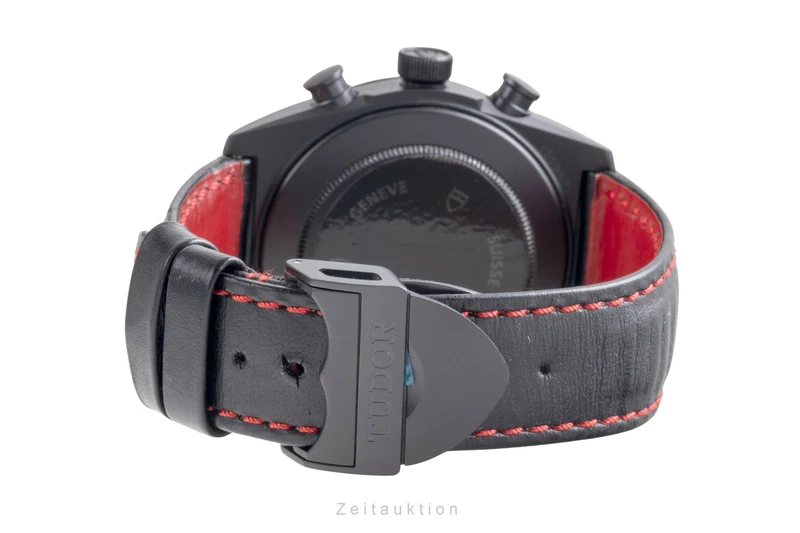 Tudor Black Shield chronograph ceramic / steel automatic men's watch 42000CR [2505869]