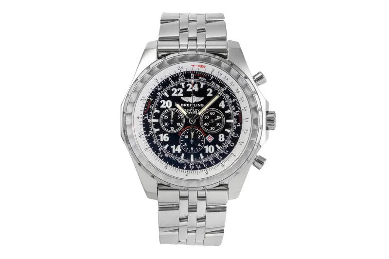 Breitling Bentley Motors chronograph steel automatic men's watch A22362-305 Limited [2505288]