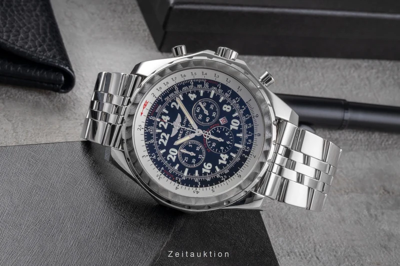 Breitling Bentley Motors chronograph steel automatic men's watch A22362-305 Limited [2505288]
