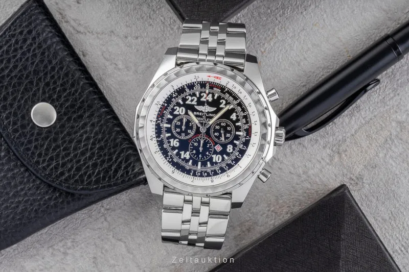 Breitling Bentley Motors chronograph steel automatic men's watch A22362-305 Limited [2505288]