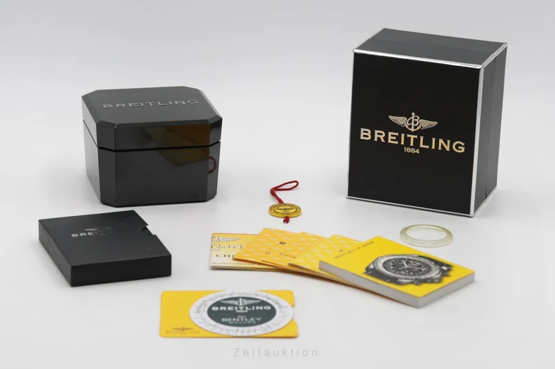 Breitling Bentley Motors chronograph steel automatic men's watch A22362-305 Limited [2505288]