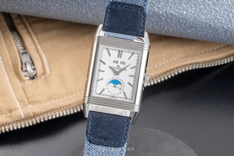 Jaeger LeCoultre Reverso steel manual winding men's watch Q3918420 216.8.D3 LP: 18900EUR [2505720]