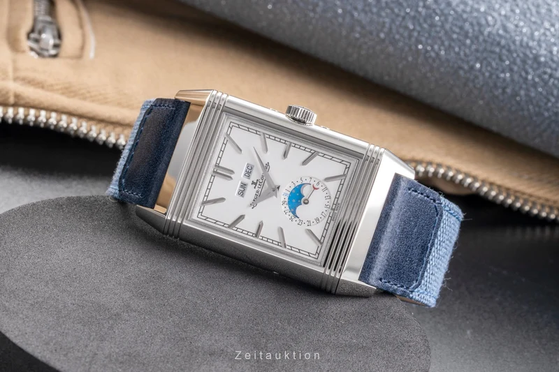 Jaeger LeCoultre Reverso steel manual winding men's watch Q3918420 216.8.D3 LP: 18900EUR [2505720]