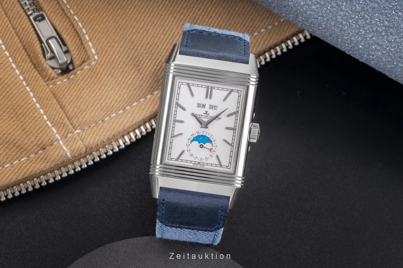 Jaeger LeCoultre Reverso steel manual winding men's watch Q3918420 216.8.D3 LP: 18900EUR [2505720]