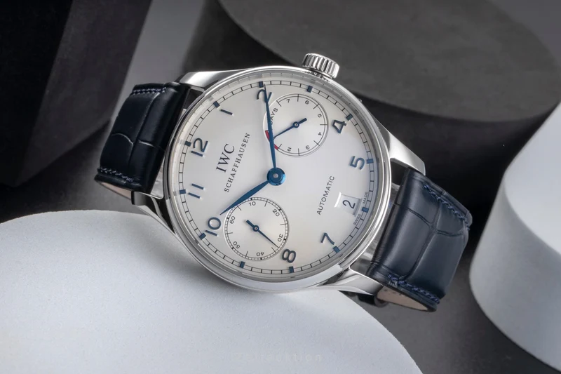 IWC Portugieser steel automatic men's watch IW500107 LP: 14000EUR [2505581]