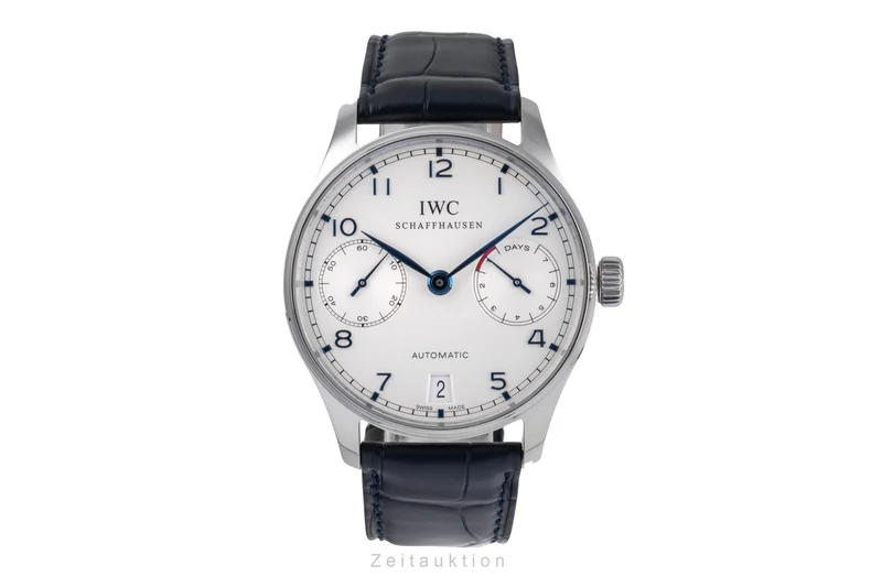 IWC Portugieser steel automatic men's watch IW500107 LP: 14000EUR [2505581]