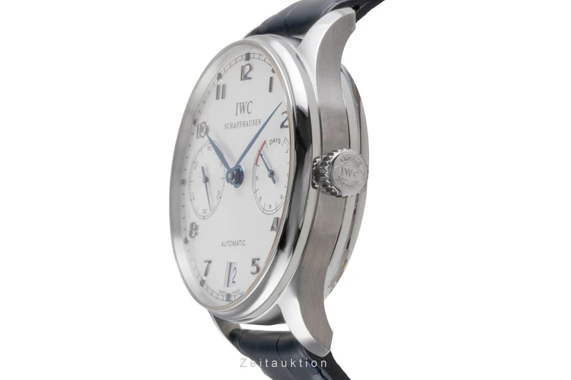 IWC Portugieser steel automatic men's watch IW500107 LP: 14000EUR [2505581]