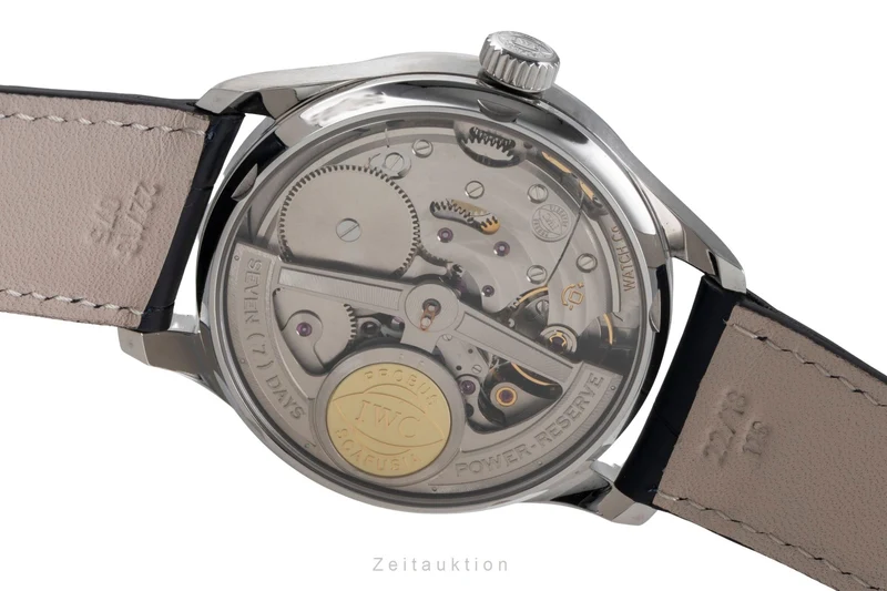 IWC Portugieser steel automatic men's watch IW500107 LP: 14000EUR [2505581]